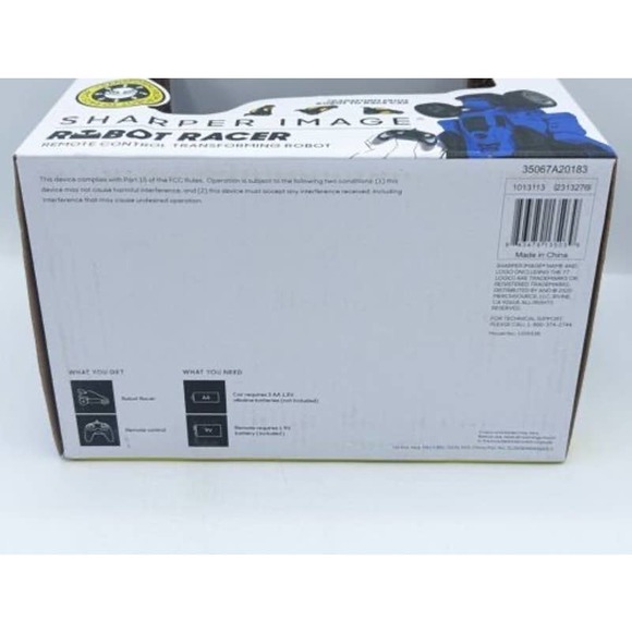 Sharper Image Robot Racer Car Remote Control Transformer Wireless RC NEW - Picture 4 of 9